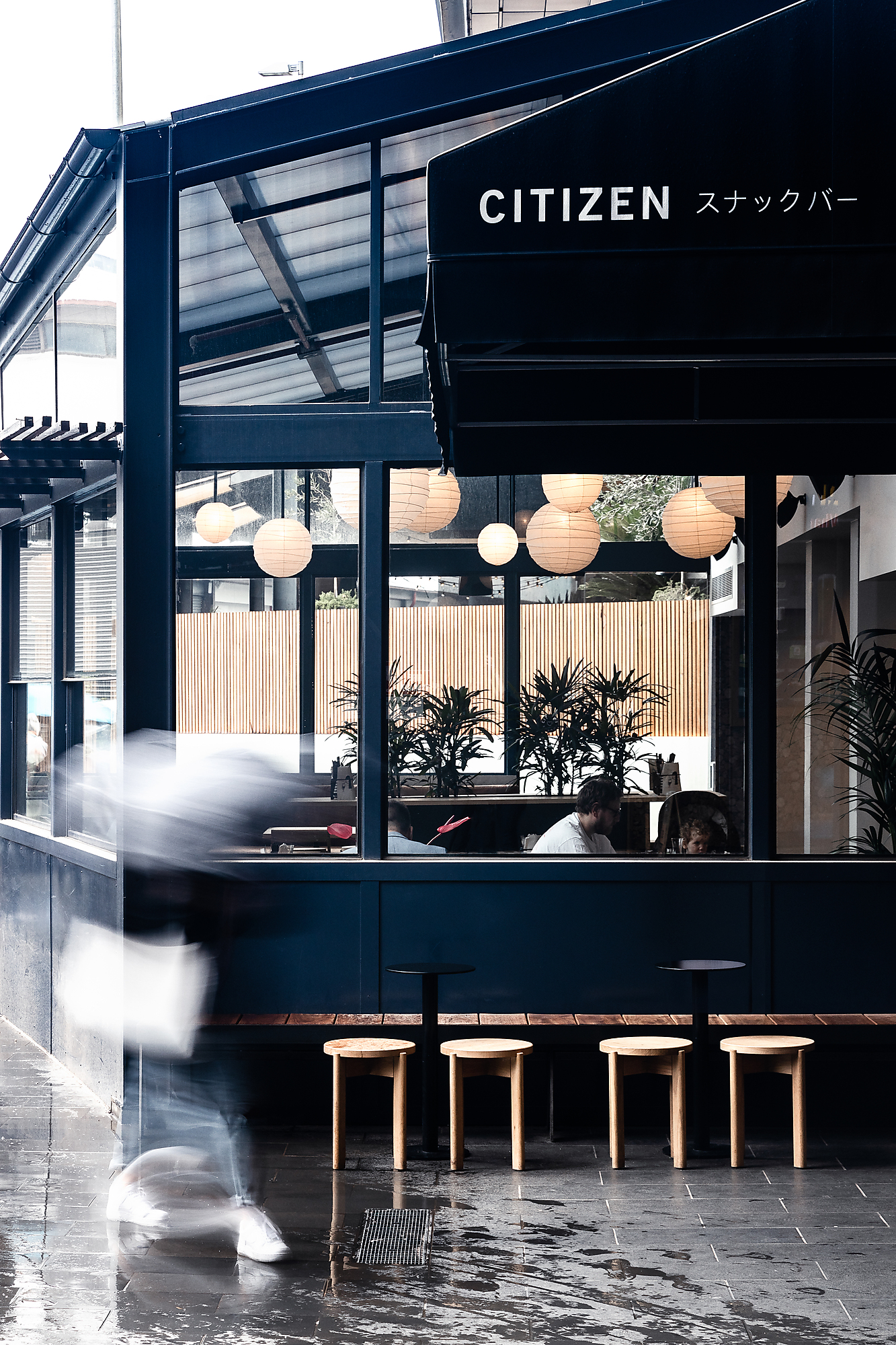 Interior photograph of Citizen Snack Bar by Timothy Kaye